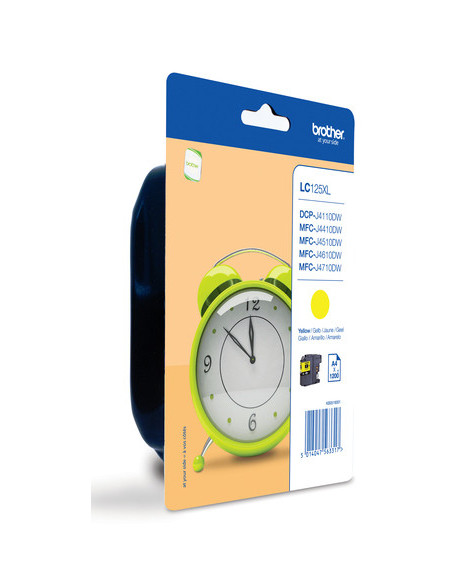 BROTHER TINTA AMARILLO LC-125XLYBP BROTHER TINTA AMARILLO LC-125XLYBP