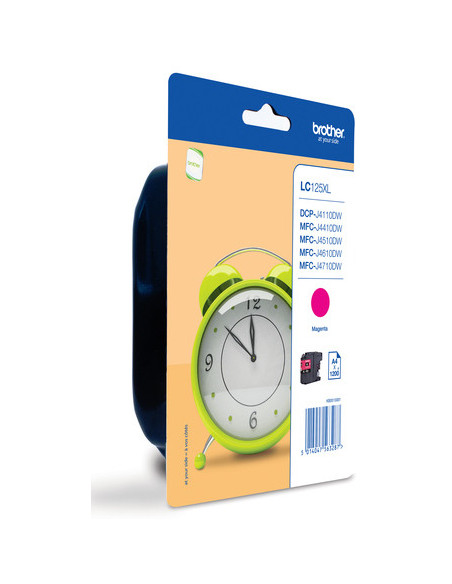 BROTHER TINTA MAGENTA LC-125XLMBP BROTHER TINTA MAGENTA LC-125XLMBP