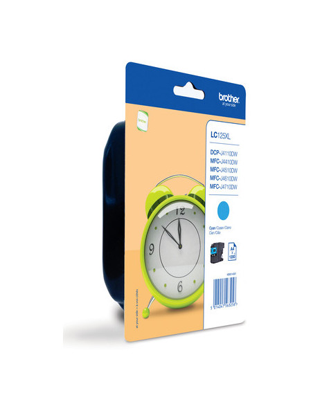BROTHER TINTA CIAN LC-125XLCBP BROTHER TINTA CIAN LC-125XLCBP