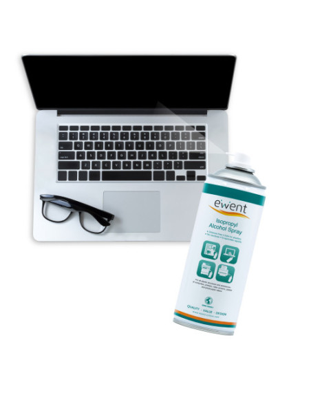 Ewent EW5611 kit de limpieza para computadora Espray para limpieza de equipos Universal 400 ml