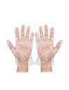 BOLSA DE 100 GUANTES HIGIENICOS DESECHABLES TRANSPARENTES TALLA ÚNICA ED0024CT3