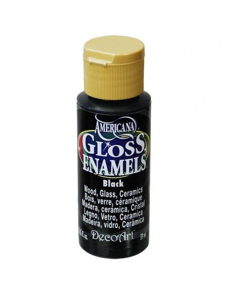 AMERICANA GLOSS ENAMELS 59 ML CRISTAL DAG67 NEGRO