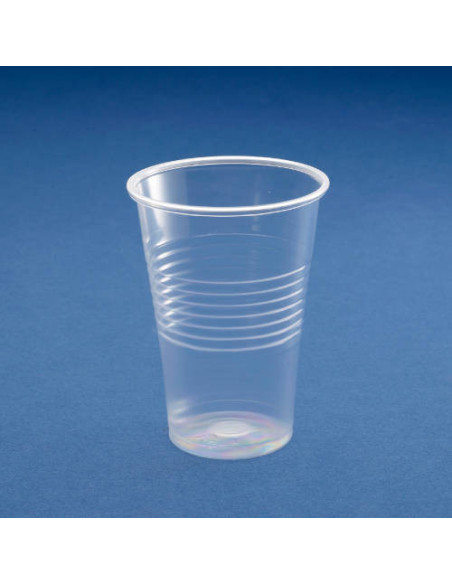 PAQUETE 100 VASOS 220CC TRANSPARENTES RÍO TINTO CU036