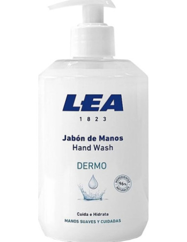 JABÓN DE MANOS DERMO CON DISPENSADOR 500 ML LEA...