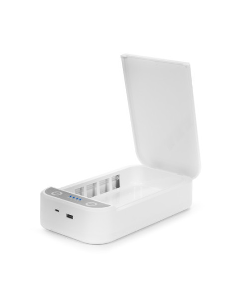 CAJA ESTERILIZADORA PORTÁTIL CON LUZ ULTRAVIOLETA Y AROMATERAPIA. DAM DMAC0036 CAJA ESTERILIZADORA PORTÁTIL CON LUZ ULTRAVIOLETA Y AROMATERAPIA. DAM DMAC0036