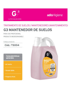 FRIEGASUELOS AROMATIZADO 5 LITROS G3 TS083