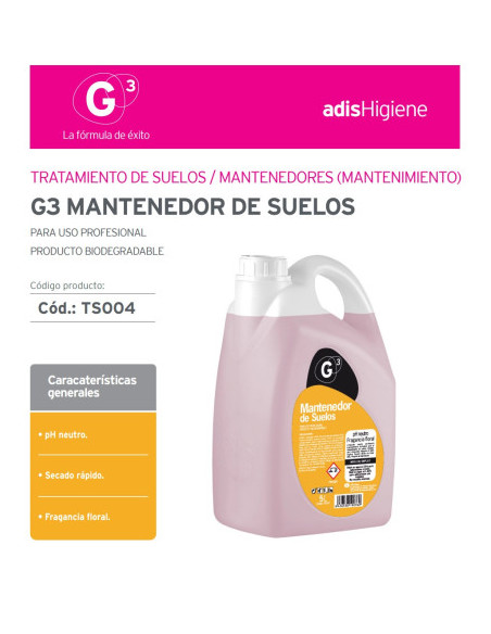 FRIEGASUELOS AROMATIZADO 5 LITROS G3 TS083