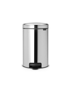 PAPELERA CUBO PEDAL 12 LITROS INOX BRILLO BRABANTIA DP024
