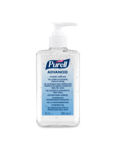 BOTE DE 300 ML. GEL HIDROALCOHOLICO ADVANCE C/ BOMBA PURELL JA077
