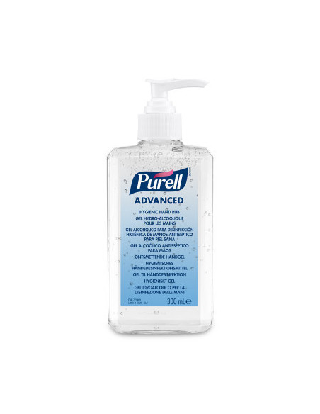 BOTE DE 300 ML. GEL HIDROALCOHOLICO ADVANCE C/ BOMBA PURELL JA077 BOTE DE 300 ML. GEL HIDROALCOHOLICO ADVANCE C/ BOMBA PURELL JA077