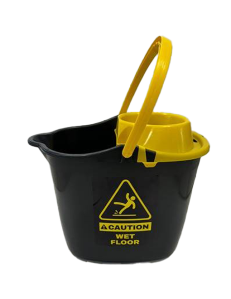 CUBO+ESCURRIDOR ASA PLASTICO OVALADO 15 LITROS MARIÑO CB005