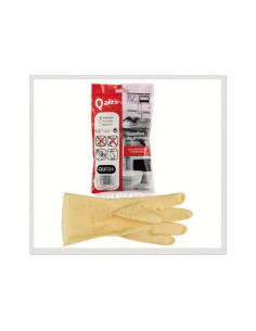 PAQUETE DE 12 PARES GUANTES SATINADO TALLA P QALITA GU032