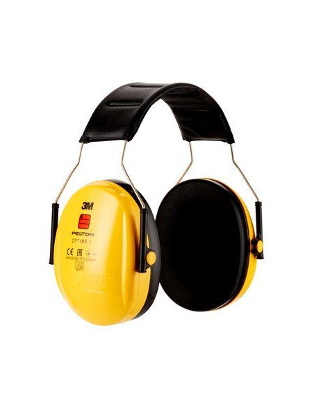 CASCOS OREJERAS ACOLCHADAS  CON DIADEMA PROTECCION AUDITIVA PELTOR OPTIME H510A-1 SNR-27DB AMARILLO 3M 7100334982 CASCOS OREJERAS ACOLCHADAS  CON DIADEMA PROTECCION AUDITIVA PELTOR OPTIME H510A-1 SNR-27DB AMARILLO 3M 7100334982