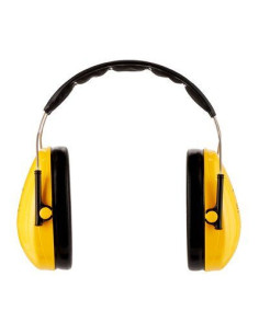 CASCOS OREJERAS ACOLCHADAS  CON DIADEMA PROTECCION AUDITIVA PELTOR OPTIME H510A-1 SNR-27DB AMARILLO 3M 7100334982 2