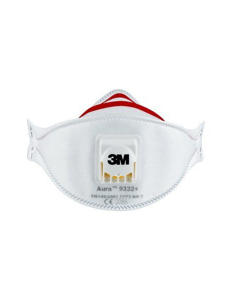 CAJA 2 MASCARILLAS RESPIRADORAS AURA 9332-2 FFP3 CON VÁLVULA 3M 7100329376 CAJA 2 MASCARILLAS RESPIRADORAS AURA 9332-2 FFP3 CON VÁLVULA 3M 7100329376