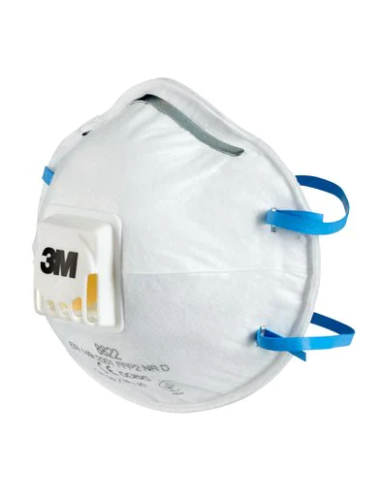 CAJA 5 MASCARILLAS RESPIRADORAS 8822-5 FFP2 CON...