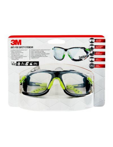 GAFAS DE SEGURIDAD ANTIVAHO SOLUS 1000 S1CG-1...