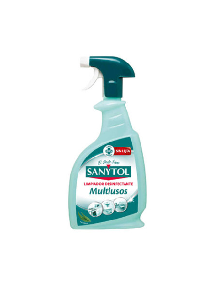 BOTELLA DESINFECTANTE MULTISUPERFICIES 750ML CON PULVERIZADOR SANYTOL LI503 BOTELLA DESINFECTANTE MULTISUPERFICIES 750ML CON PULVERIZADOR SANYTOL LI503