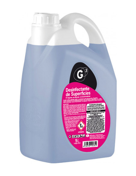 DESINFECTANTE SUPERFICIES 5L G3 LI303 DESINFECTANTE SUPERFICIES 5L G3 LI303