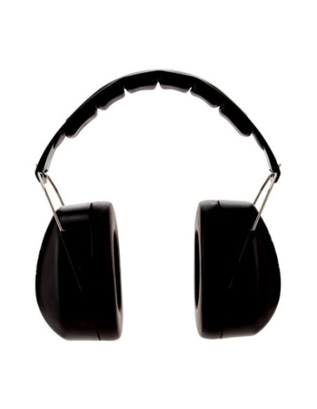 CASCOS OREJERAS ACOLCHADAS CON DIADEMA PLEGABLE PROTECCION AUDITIVA PELTOR 90563E-1 SNR-30DB NEGRO 3M 7100333470