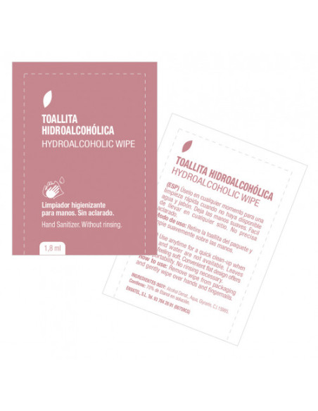 CAJA 1000 TOALLITAS HIDROALCOHOLICAS ENVATEL AE380 CAJA 1000 TOALLITAS HIDROALCOHOLICAS ENVATEL AE380