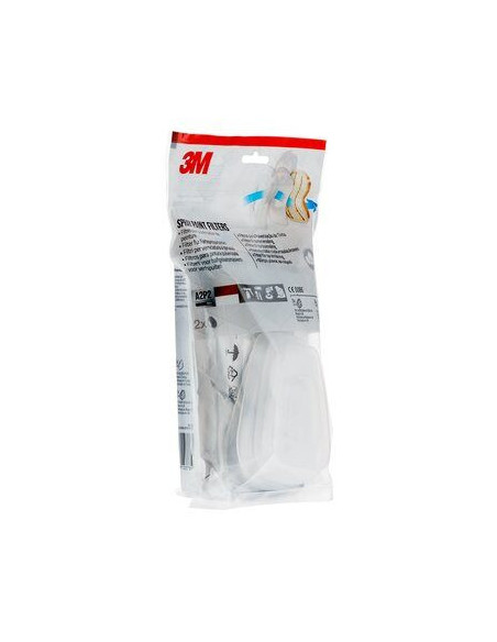 KIT FILTROS DE REPUESTO PARA MASCARILLA 6002-1 A2P2 3M 7100330417