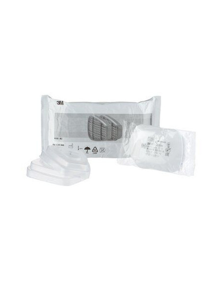 KIT FILTROS DE REPUESTO PARA MASCARILLA 6002-1 A2P2 3M 7100330417