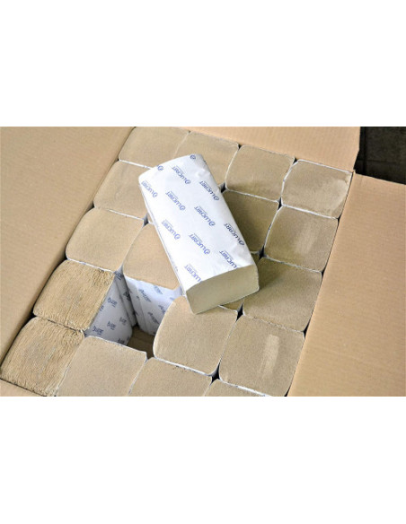 PAQUETE 3800 TOALLAS V2 ECONATURAL LUCART CE594