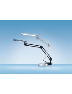 LÁMPARA LED DE SOBREMESA CON CABEZAL PIVOTABLE CON BASE LUZ BLANCA NEUTRO 150X565X280 MM NEGRO ARCHIVO 2000 5061B NE LED4STARS C