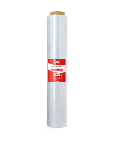 ROLLO FILM PLASTICO 23MICRAS 50CM ANCHO X 2KG TRANSPARENTE FIXO 50069110