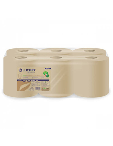 CAJA DE 6 BOBINAS SECAMANOS ECONATURAL L-ONE MAXI LUCART CE595