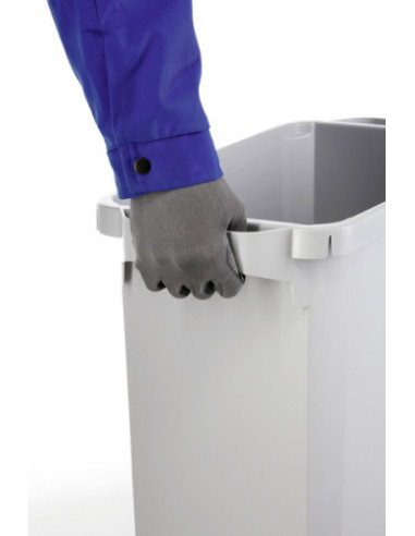 CONTENEDOR RECTANGULAR 60L GRIS DURABLE 1800496050