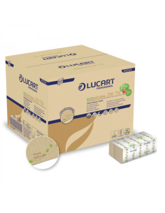 CAJA 6000 SERVILLETAS INTERPLEGADAS ECONATURAL L-ONE INTERFOLD LUCART CE662