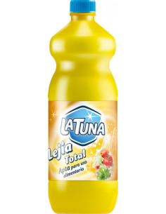 CAJA 15 BOTELLAS DE 1 LITRO LEJIA LA TUNA OQ001