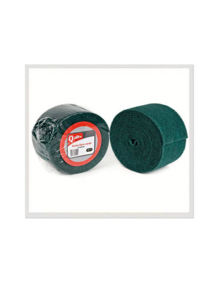 ROLLO FIBRA VERDE EXTRA 6 M QALITA AB136