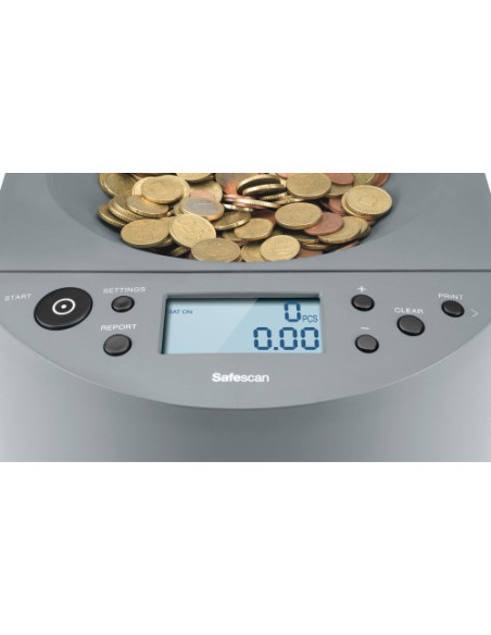CONTADORA CLASIFICADORA DE MONEDAS 1450 SAFESCAN 112-0599