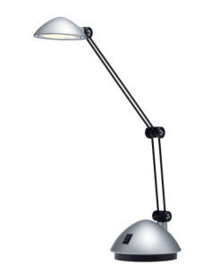LAMPARA LED ARTICULADA 130X340X220MM PLATA ARCHIVO2000 5040 PT MT