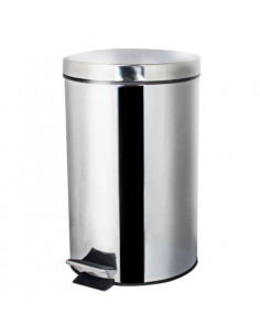 PAPELERA INOX CON PEDAL 20L DAHI DJP72020M