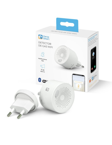 DETECTOR DE SEGURIDAD DE GAS SMART WIFI GARZA...