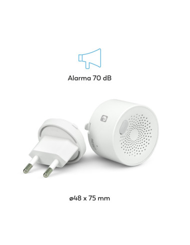 DETECTOR DE SEGURIDAD DE GAS SMART WIFI GARZA...