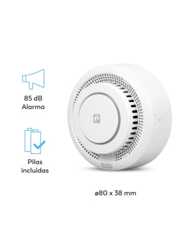 DETECTOR DE SEGURIDAD DE HUMOS SMART WIFI GARZA...