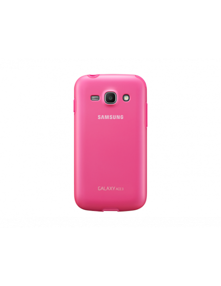 FUNDA SAMSUNG GALAXY ACE III (EF-PS727BPEGWW) PROTECTORA CON REVESTIMIENTO DE GOMA/ROSA