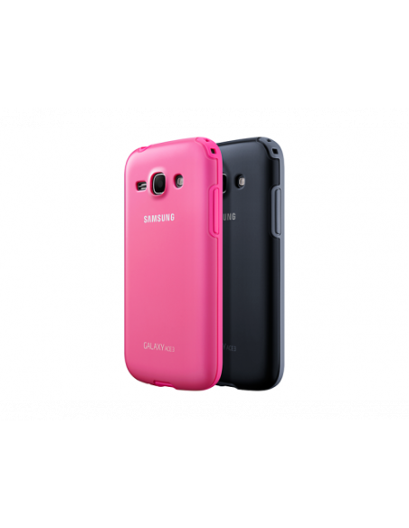 FUNDA SAMSUNG GALAXY ACE III (EF-PS727BPEGWW) PROTECTORA CON REVESTIMIENTO DE GOMA/ROSA