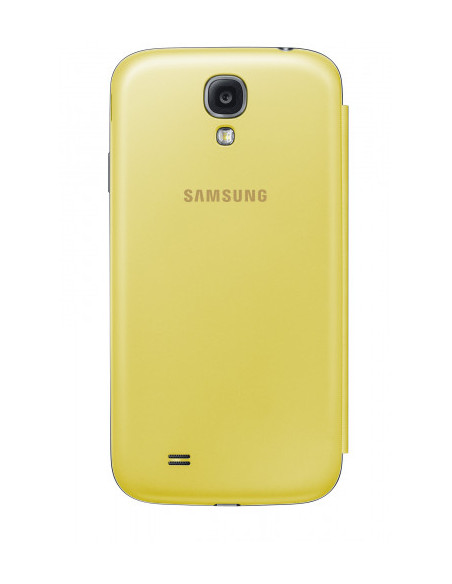 FUNDA SAMSUNG GALAXY S4 FLIP COVER VENTANA FRONTAL.SUSTITUYE TAPA TRASERA/AMARILLO/EF-CI950BYEGWW