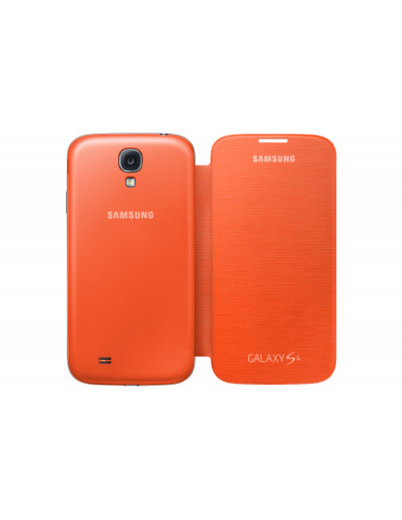 FUNDA SAMSUNG GALAXY S4/CON TAPA.SUSTITUYE TAPA TRASERA/NARANJA/EF-FI950BOEGWW