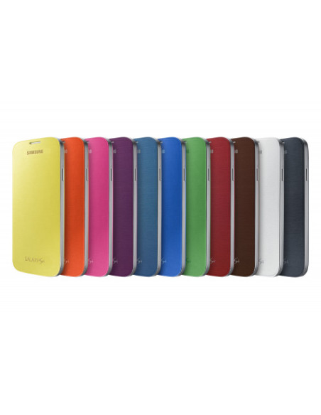 FUNDA SAMSUNG GALAXY S4/CON TAPA.SUSTITUYE TAPA TRASERA/NARANJA/EF-FI950BOEGWW