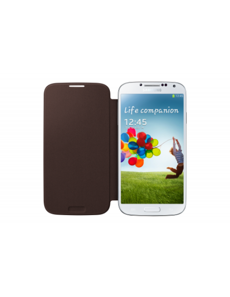 FUNDA SAMSUNG GALAXY S4/CON TAPA.SUSTITUYE TAPA TRASERA/MARRON/EF-FI950BAEGWW