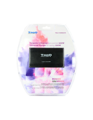 TOOQ CARGADOR UNIVERSAL MULTITENSION 100W PARA...