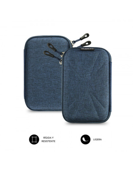 FUNDA DISCO DURO HDD BUSINESS CASE 2,5" DARK BLUE