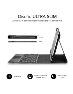 FUNDA CON TECLADO KEYTAB PRO BLUETOOTH 10 2